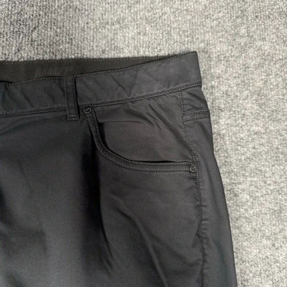 Nike Pants Performance Dri Fit Mens 38x30 Black Stretch Standard Golf Outdoor - Picture 5 of 12